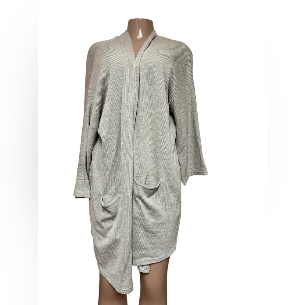 DONNI. Light Gray Cape Jacket